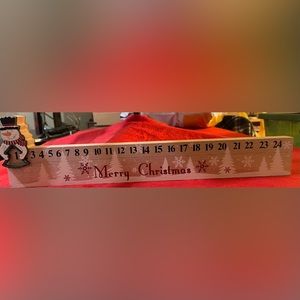 NEW Christmas countdown decoration